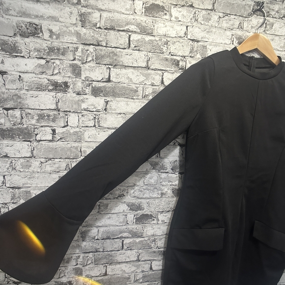 EUC Generic Black Long Sleeve Dress Size XXL - Picture 2 of 11